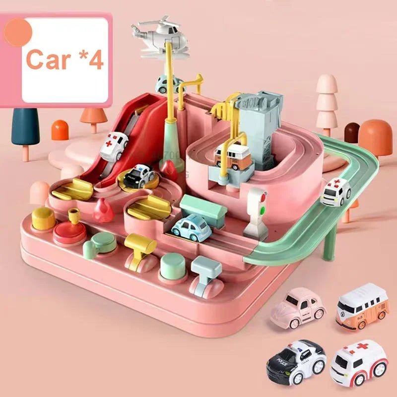 Interactive Racing Rail Car Toy - Cake Pops Parties