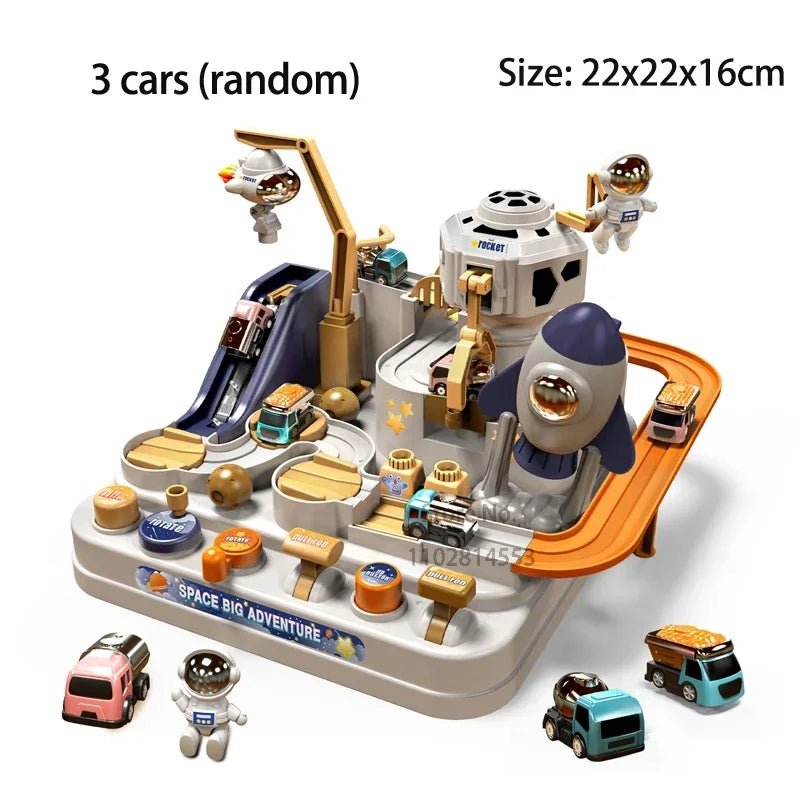 Interactive Racing Rail Car Toy - Cake Pops Parties