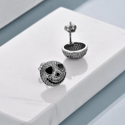 Jack Skellington Silver Earrings - Nightmare Before Christmas - Cake Pops Parties