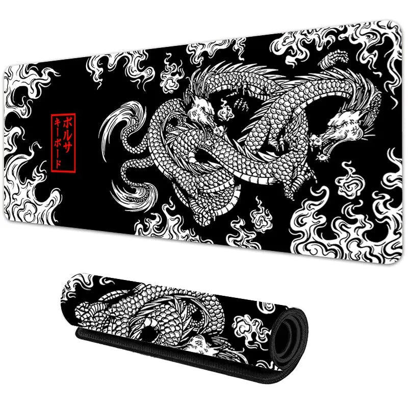 Japanese Dragon Anime Gaming Mousepad XXL - Cake Pops Parties