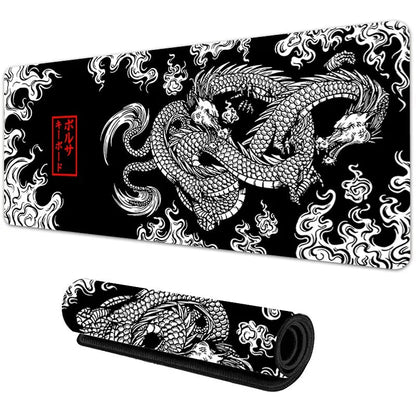 Japanese Dragon Anime Gaming Mousepad XXL - Cake Pops Parties