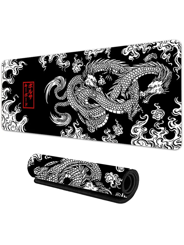 Japanese Dragon Anime Gaming Mousepad XXL - Cake Pops Parties
