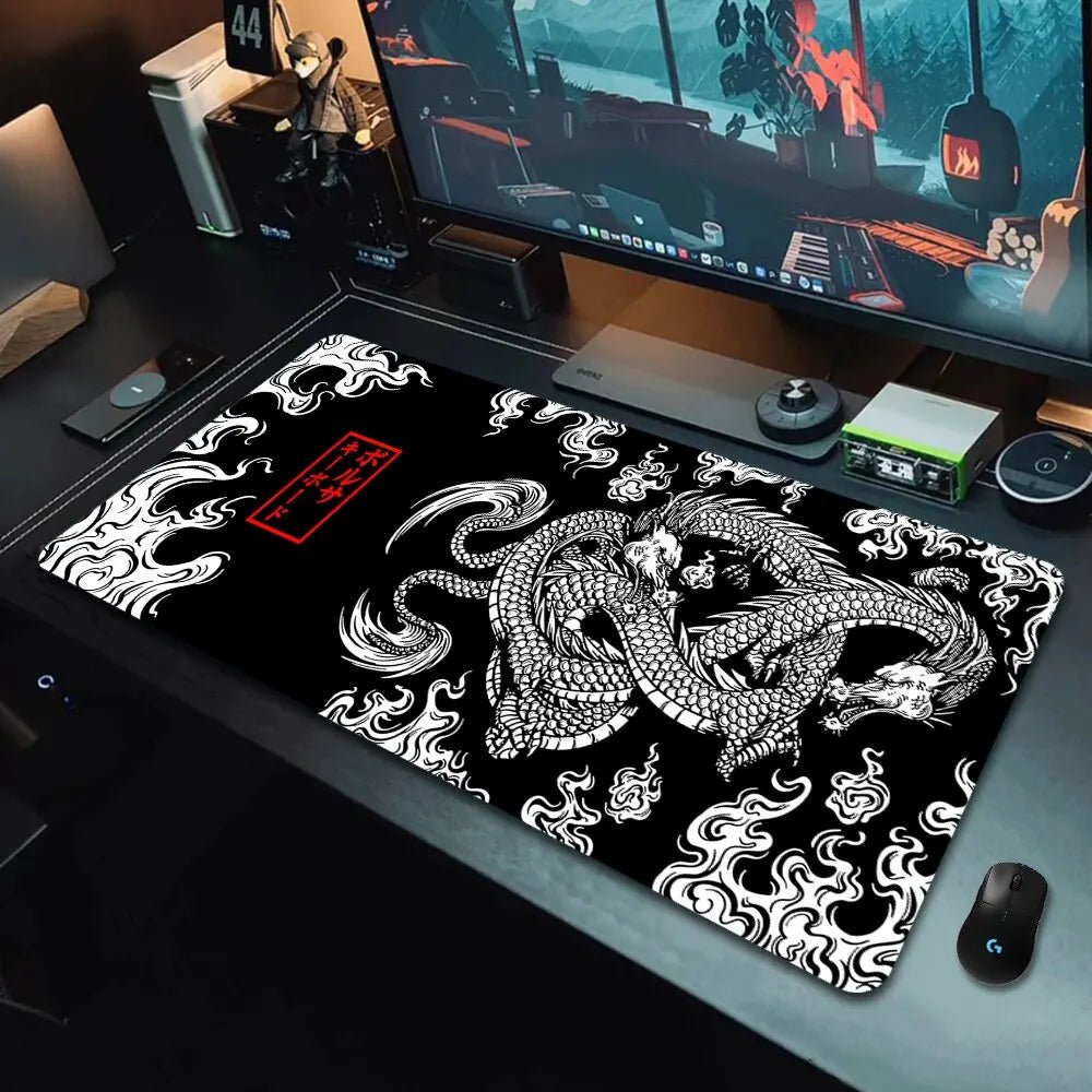 Japanese Dragon XXL Gaming Mousepad - Cake Pops Parties