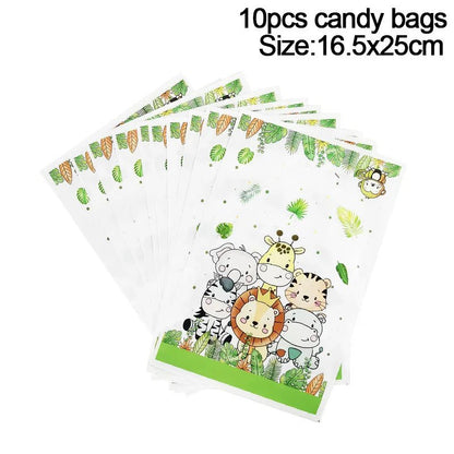 Jungle Safari Party Supplies Set - Cake Pops Parties