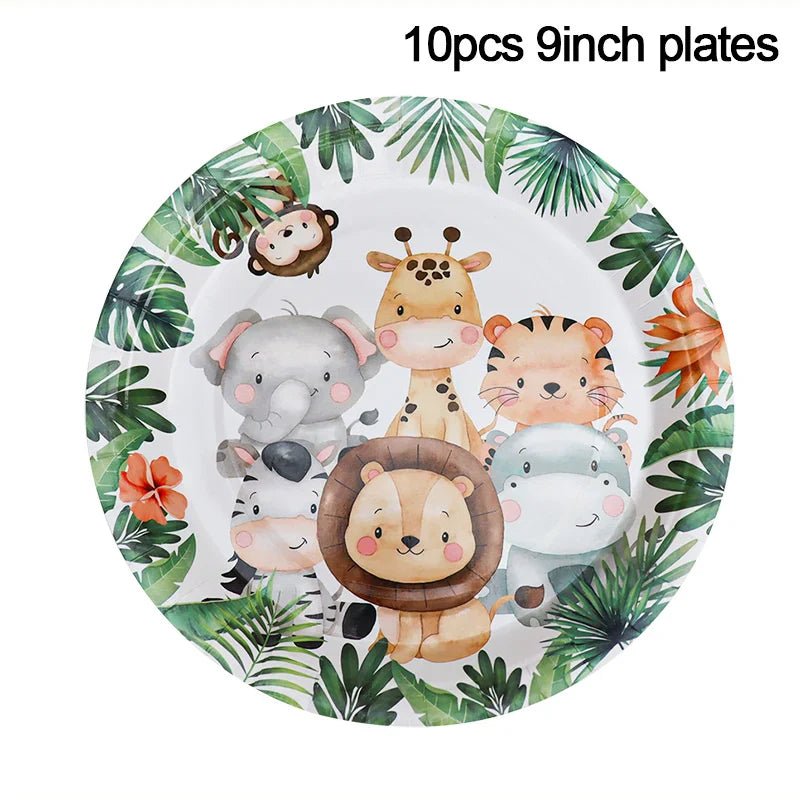 Jungle Safari Party Supplies Set - Cake Pops Parties