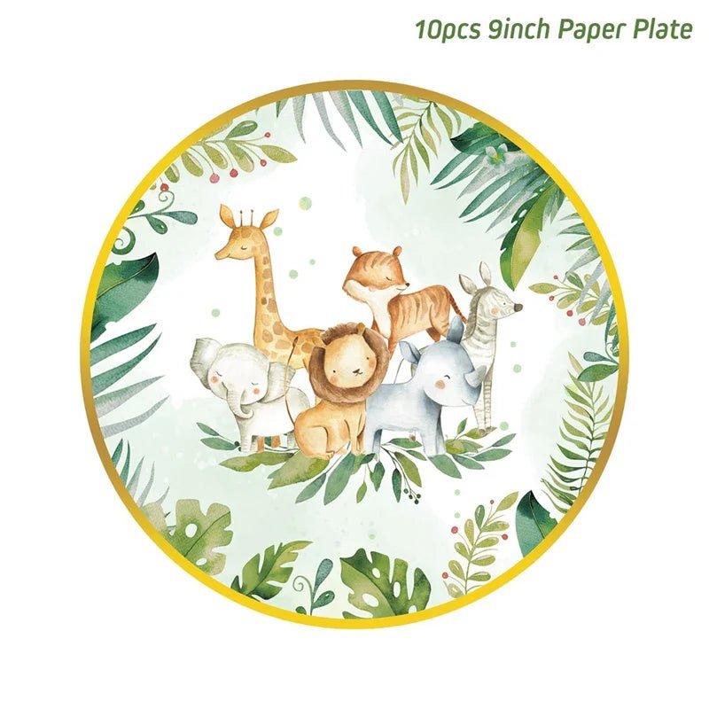 Jungle Safari Theme Party Decor - Cake Pops Parties