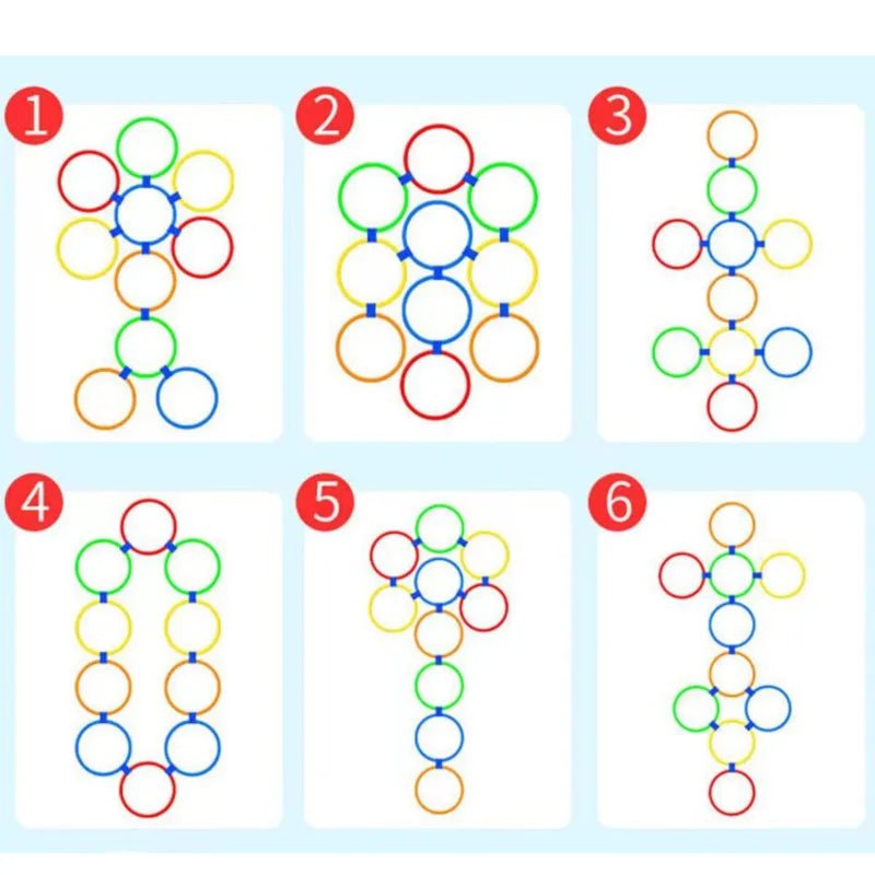 Kids Lattice Jump Ring Set Game - Cake Pops Parties
