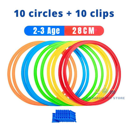 Kids Lattice Jump Ring Set Game - Cake Pops Parties