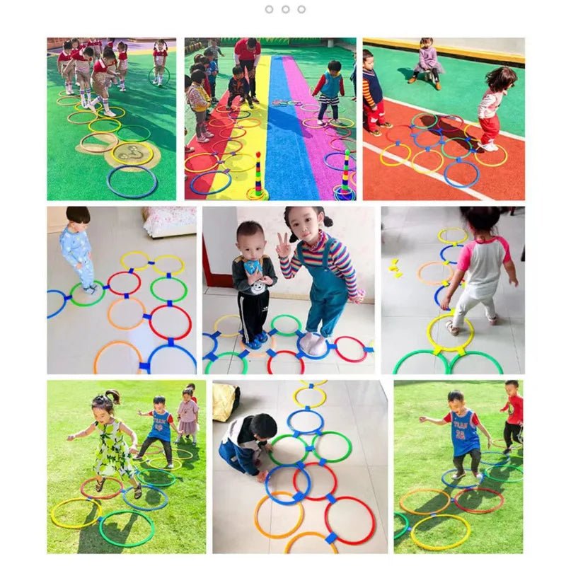 Kids Lattice Jump Ring Set Game - Cake Pops Parties