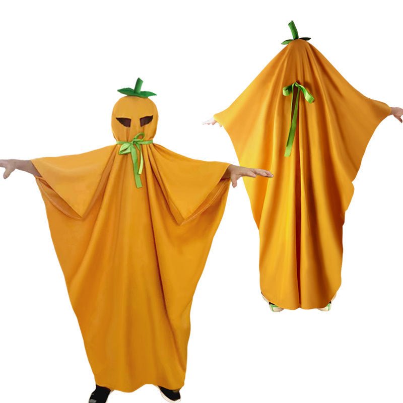 Kids Pumpkin Cloak Costume - Cake Pops Parties