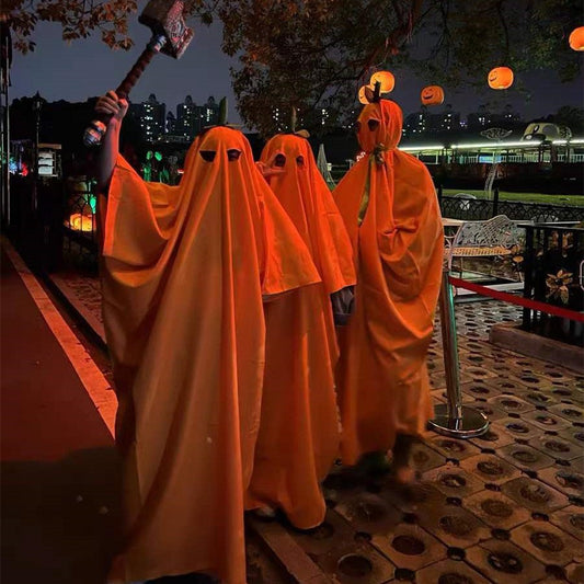 Kids Pumpkin Cloak Costume - Cake Pops Parties