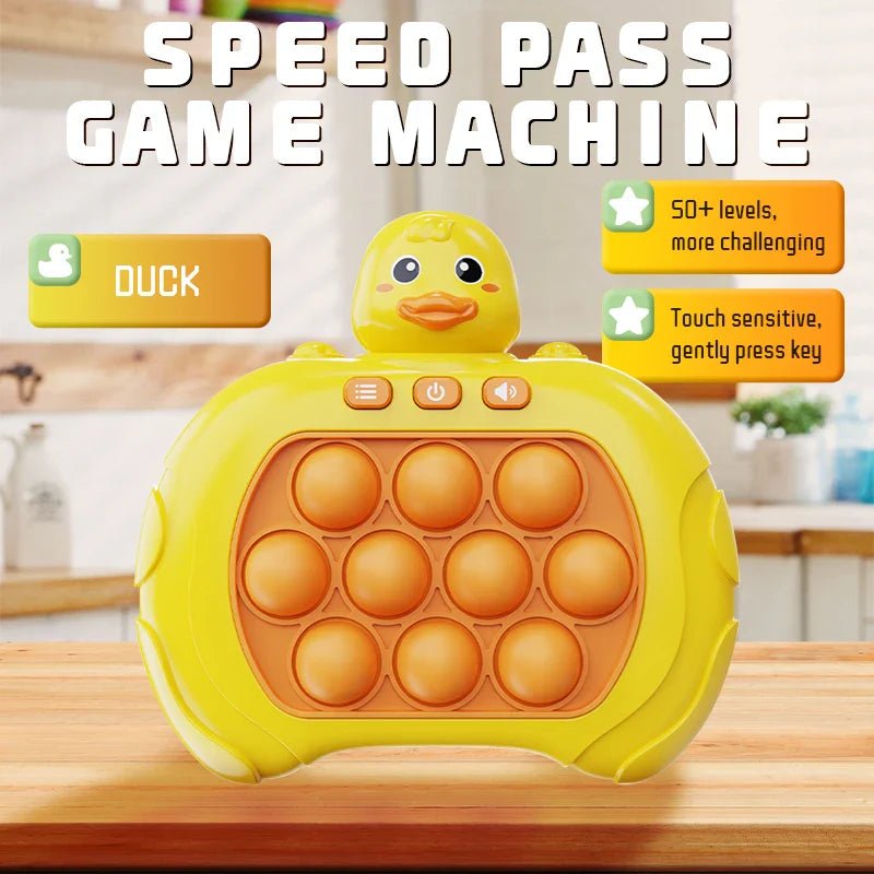 Kids Quick Push Bubble Game Toy - Fun & Anti - Stress - Cake Pops Parties