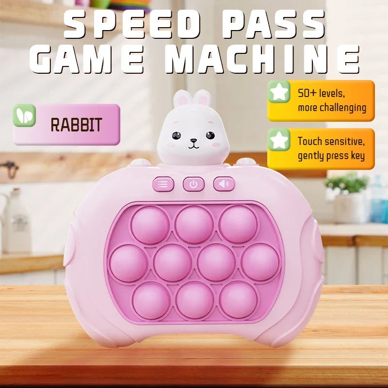 Kids Quick Push Bubble Game Toy - Fun & Anti - Stress - Cake Pops Parties