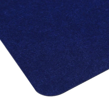 Large Office Desk Mat - Modern Wool Felt Mouse Pad - Cake Pops Parties