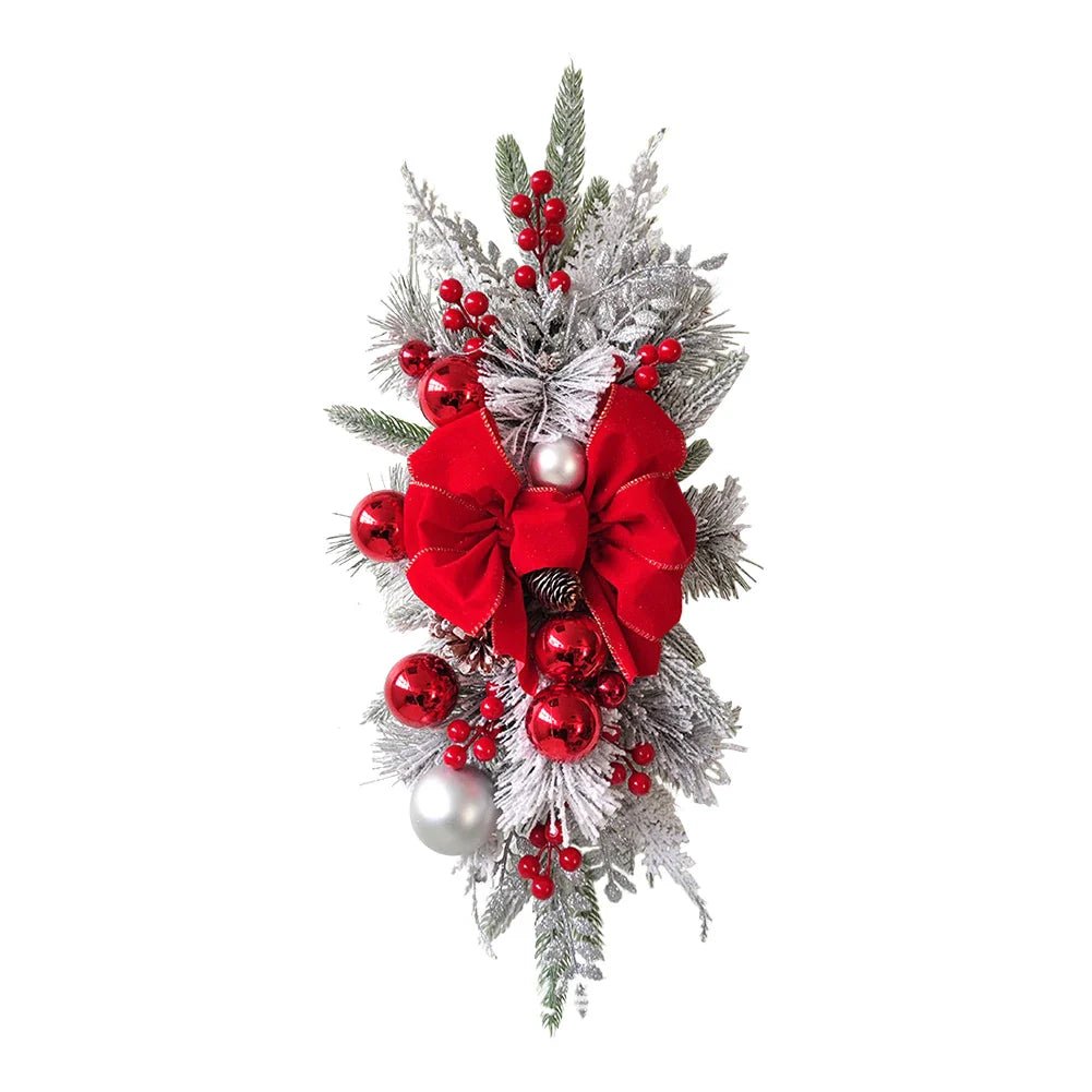 LED Christmas Wreath Garland - Festive Holiday Decor - Cake Pops Parties