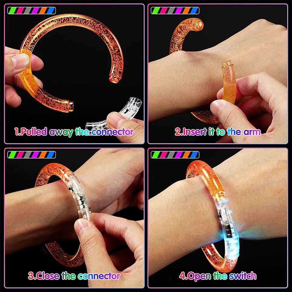 LED Glow Stick Bracelets - Party Supplies - Cake Pops Parties