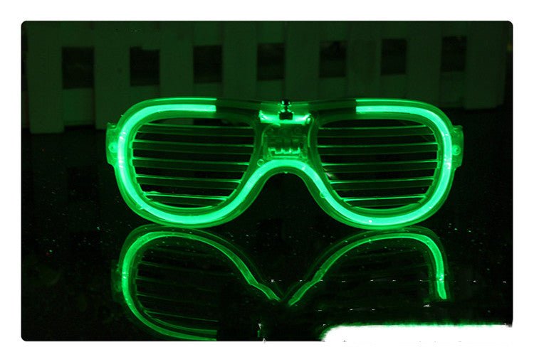 LED Light Up Purple Shutter Shades - Cake Pops Parties