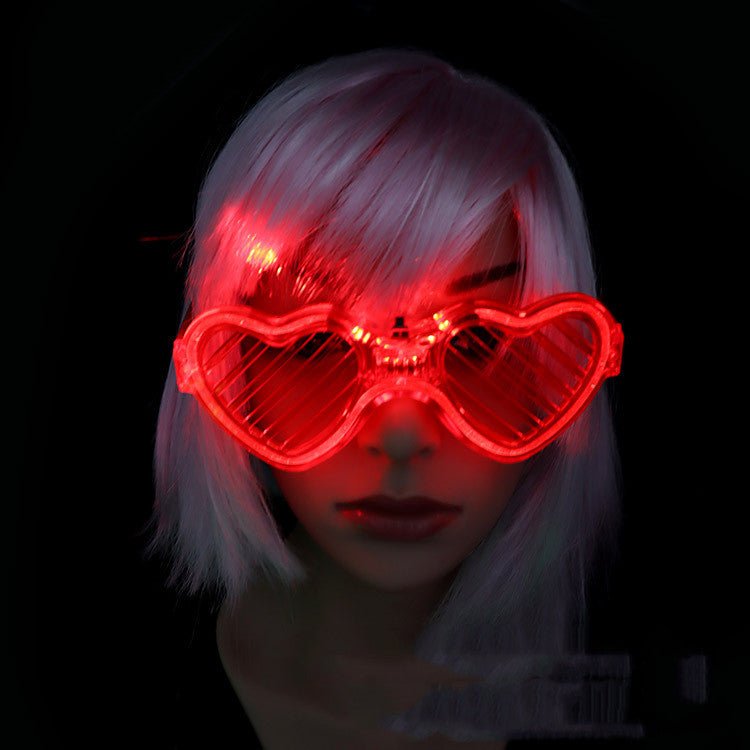 LED Light Up Purple Shutter Shades - Cake Pops Parties
