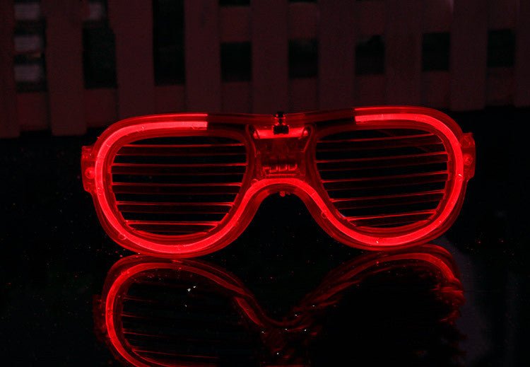 LED Light Up Purple Shutter Shades - Cake Pops Parties