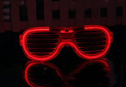 LED Light Up Purple Shutter Shades - Cake Pops Parties