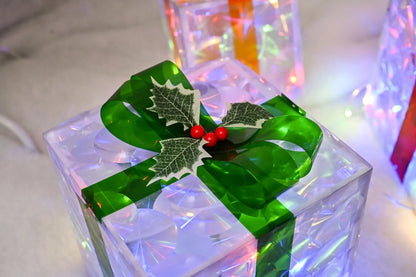 LED Lighted Gift Boxes Set - Cake Pops Parties