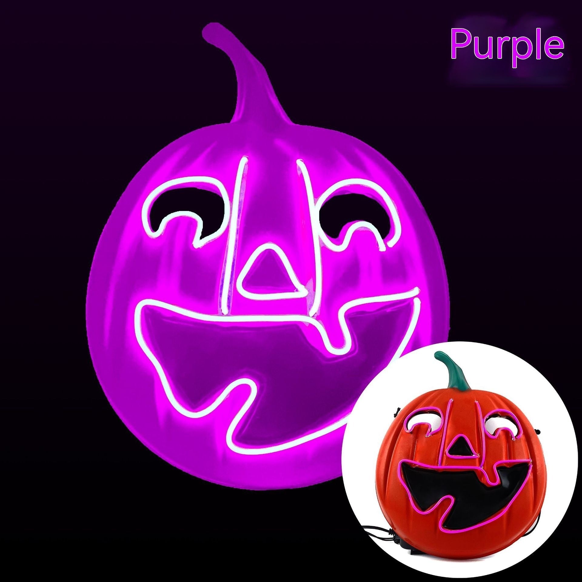 LED Luminous Halloween Mask - Cake Pops Parties