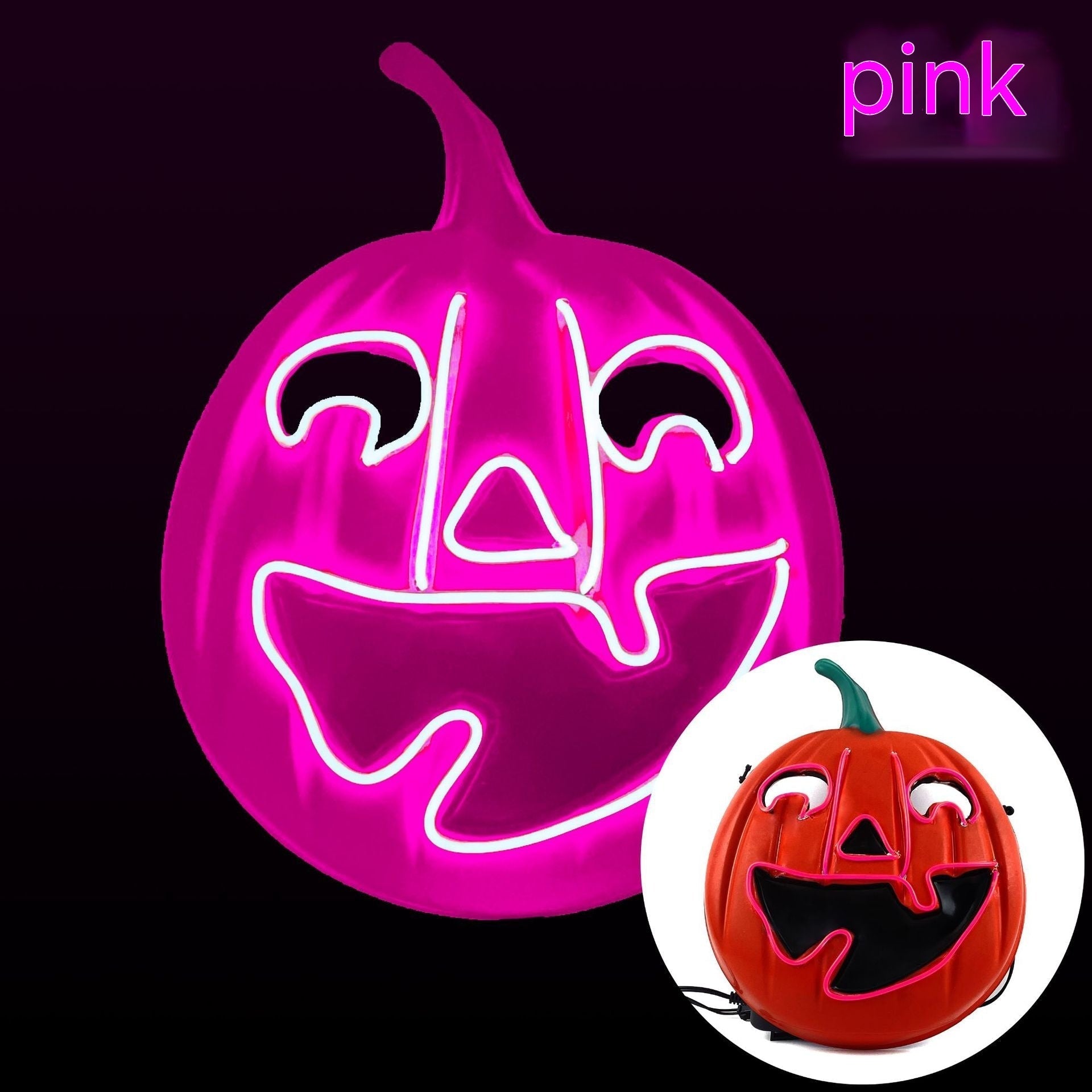 LED Luminous Halloween Mask - Cake Pops Parties
