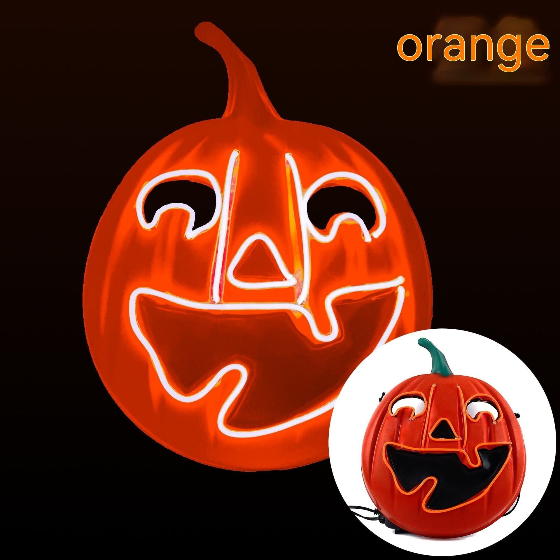 LED Luminous Halloween Mask - Cake Pops Parties