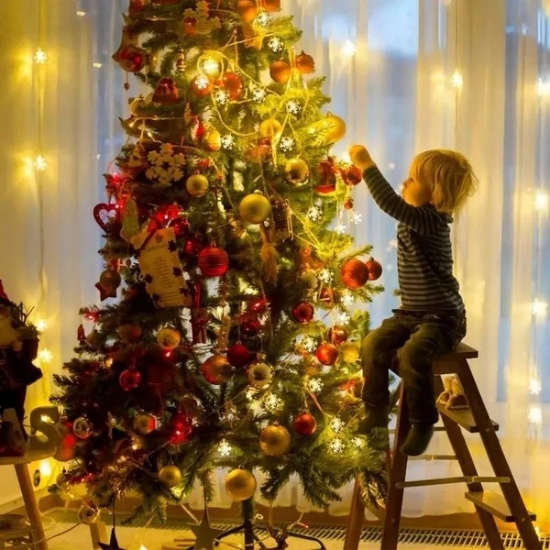 LED Snowflake Garland Fairy Lights - Cake Pops Parties