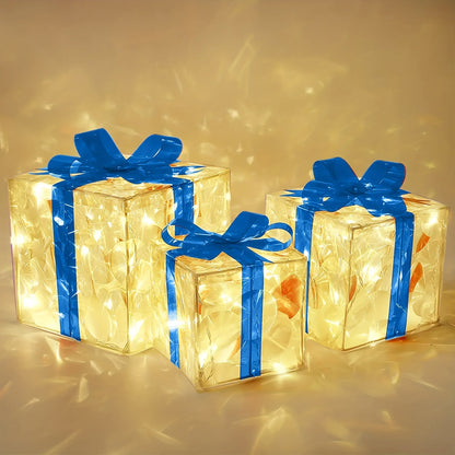 Light Up Christmas Gift Box Set - Cake Pops Parties