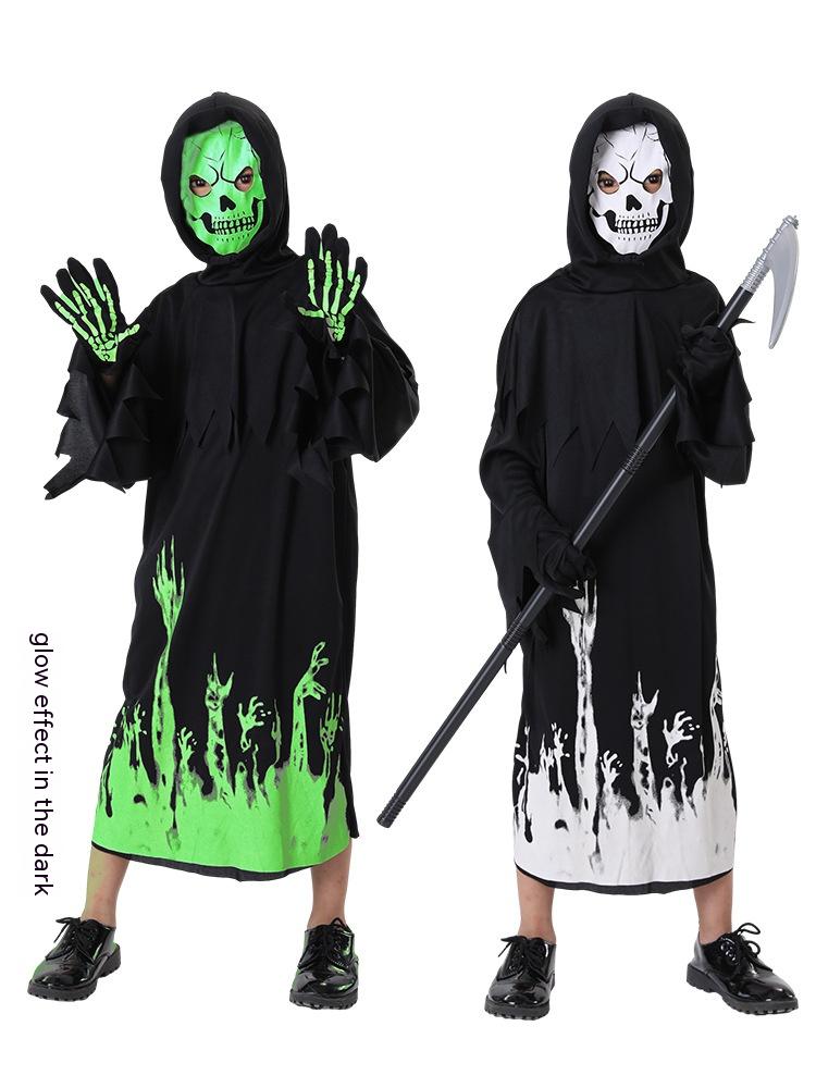 Luminous Halloween Death Costume - Cake Pops Parties