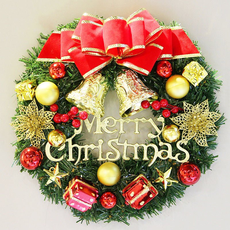 Luxurious Christmas PVC Wreath - Cake Pops Parties