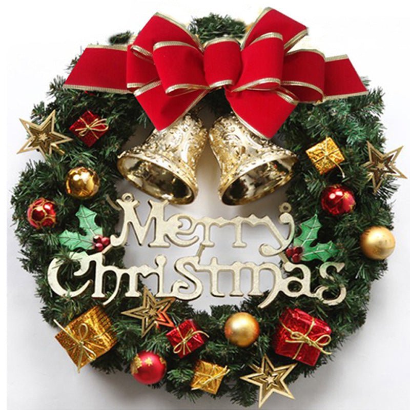 Luxurious Christmas PVC Wreath - Cake Pops Parties