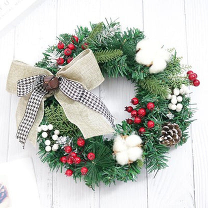 Luxurious Christmas PVC Wreath - Cake Pops Parties