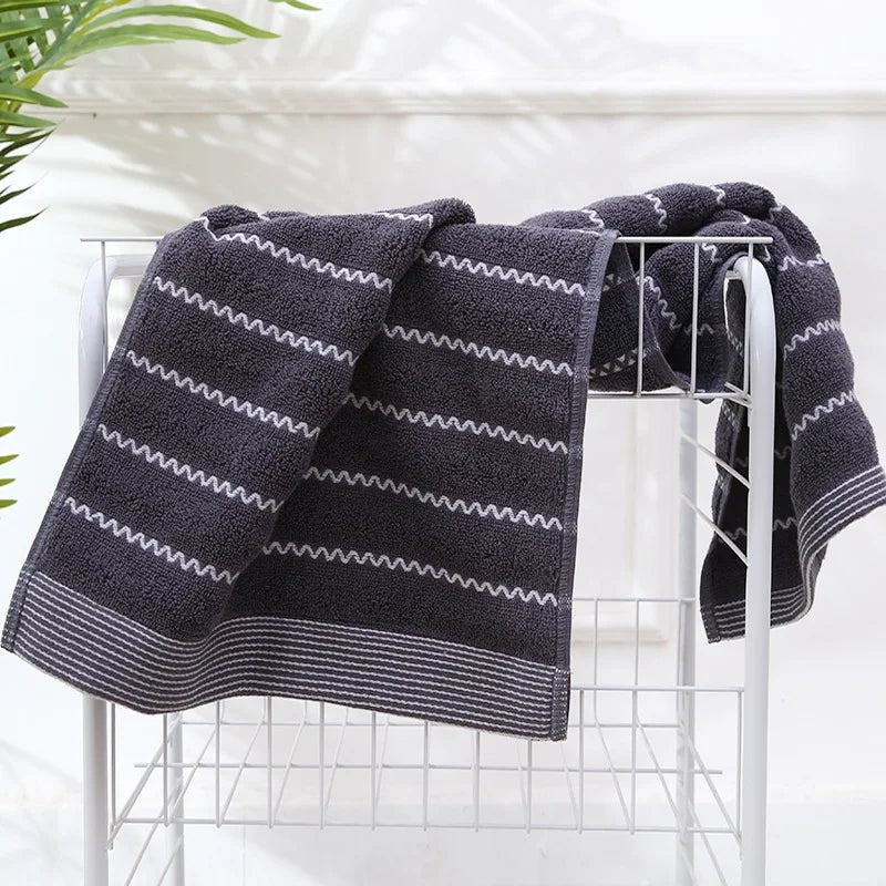 Luxury 100% Cotton Face & Bath Towels Set - Cake Pops Parties