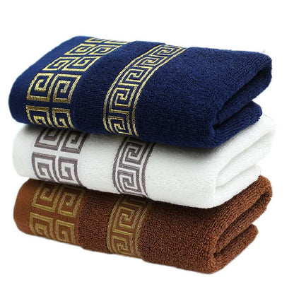 Luxury 100% Cotton Face & Bath Towels Set - Cake Pops Parties