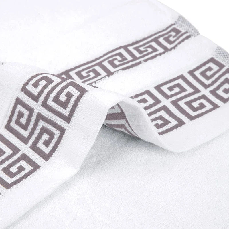 Luxury 100% Cotton Face & Bath Towels Set - Cake Pops Parties