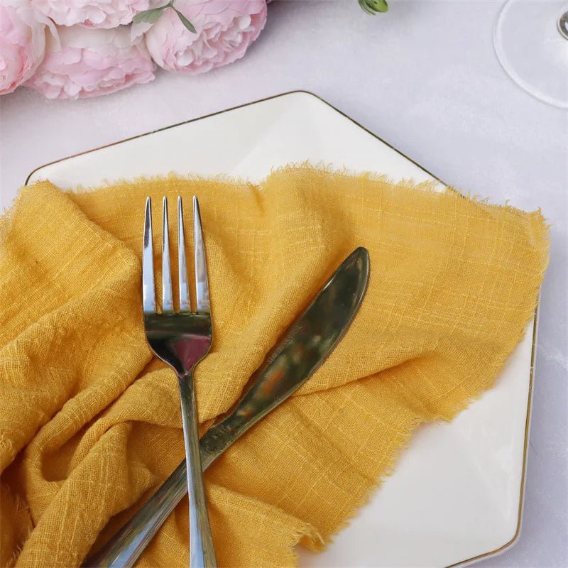 Luxury Cotton Gauze Crepe Napkins 42x42cm - Cake Pops Parties