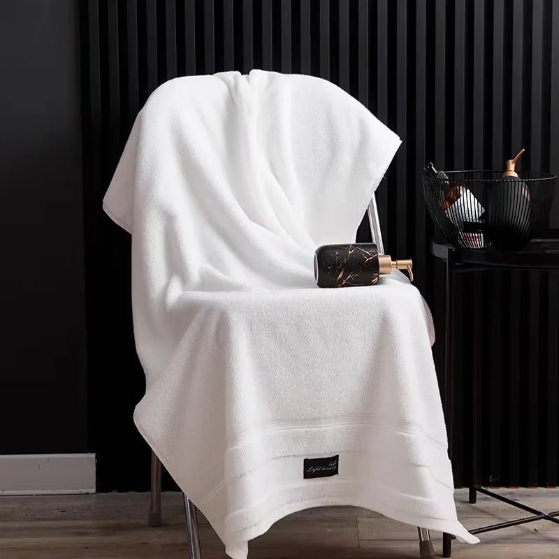 Luxury White Cotton Towel Set - Cake Pops Parties