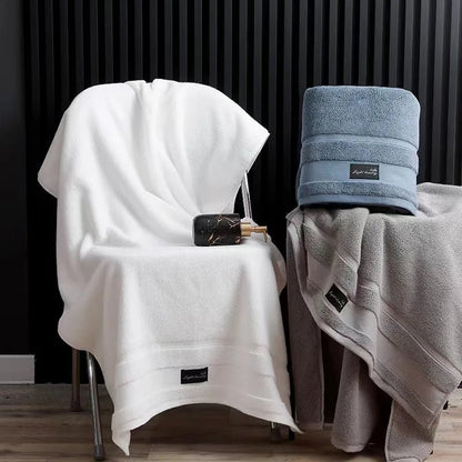 Luxury White Cotton Towel Set - Cake Pops Parties