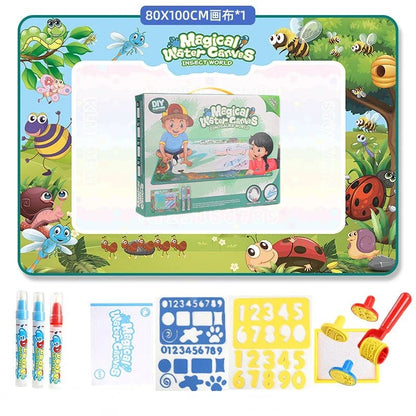 Magic Water Drawing Mat - Educational Fun - Cake Pops Parties