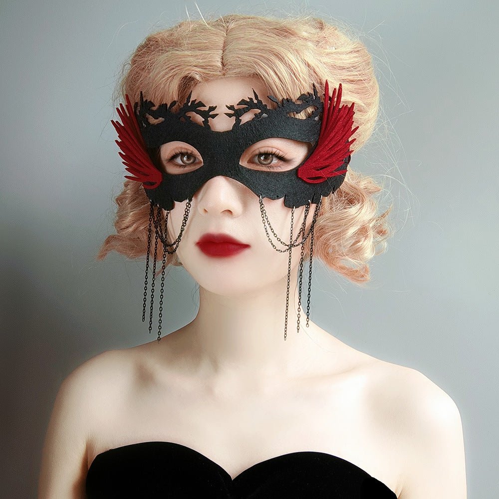 Masquerade Half Face Mask - Halloween Exclusive - Cake Pops Parties