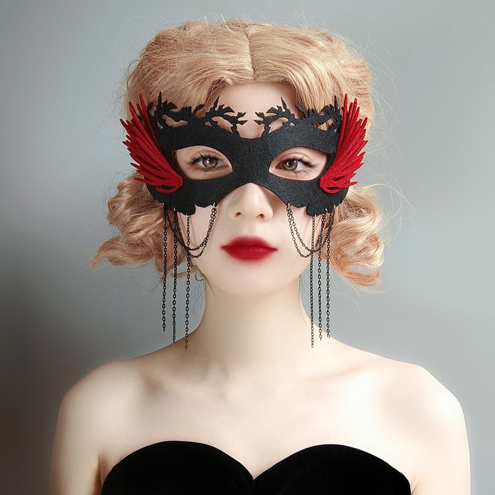 Masquerade Half Face Mask - Halloween Exclusive - Cake Pops Parties
