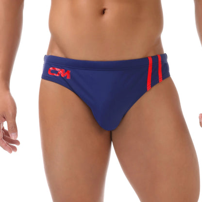 Men's Supportive Swim Briefs | Drawstring Beach Trunks with Pouch - Cake Pops Parties
