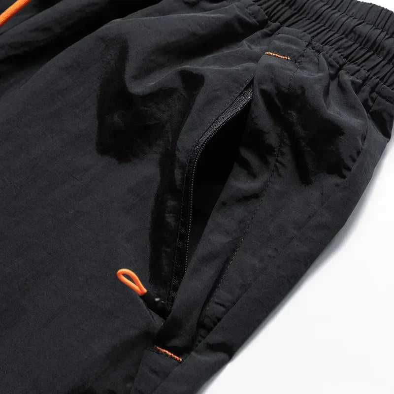 Men's Swim Trunks with Zipper Pockets | Double Layer Quick Dry Shorts - Cake Pops Parties