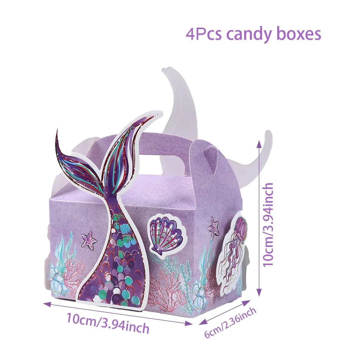 Mermaid Party Supplies Set - Cake Pops Parties