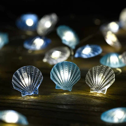 Mermaid Seashell Starfish Fairy Lights - Cake Pops Parties