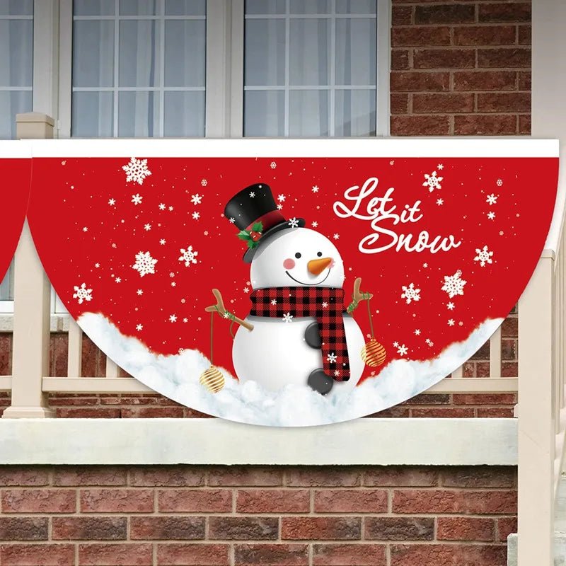 Merry Christmas Garden Flag - Cake Pops Parties