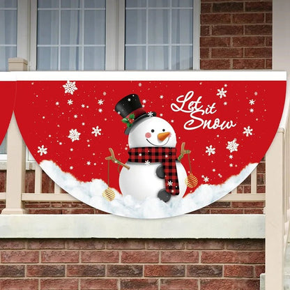Merry Christmas Garden Flag - Cake Pops Parties