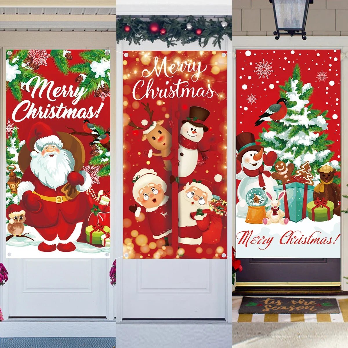 Merry Christmas Garden Flag - Cake Pops Parties